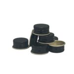 Aluminum Screw Cap 28mm Black.