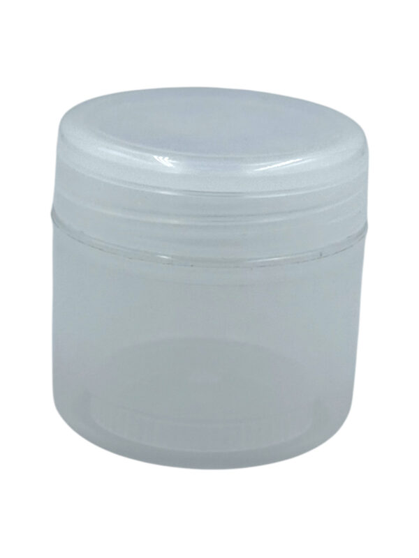 50ml Sadie Double Wall Clear PVC Jar (Pack of 50)