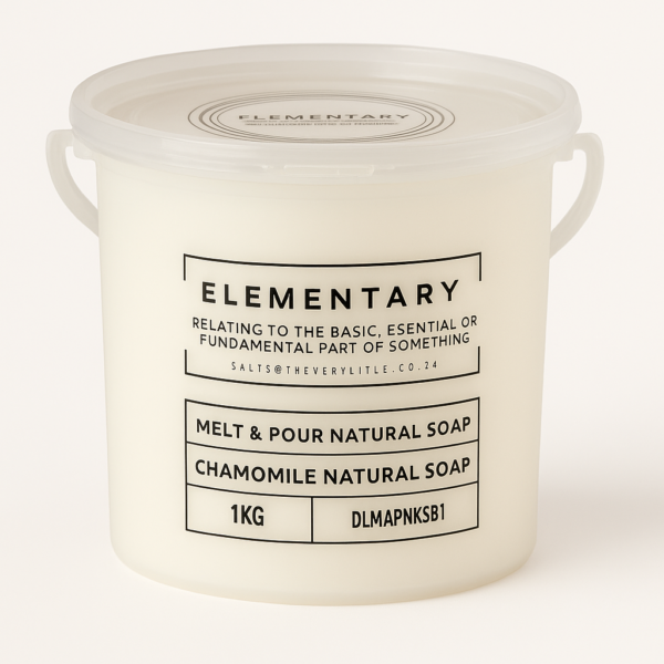 Natural Soap: Chamomile.